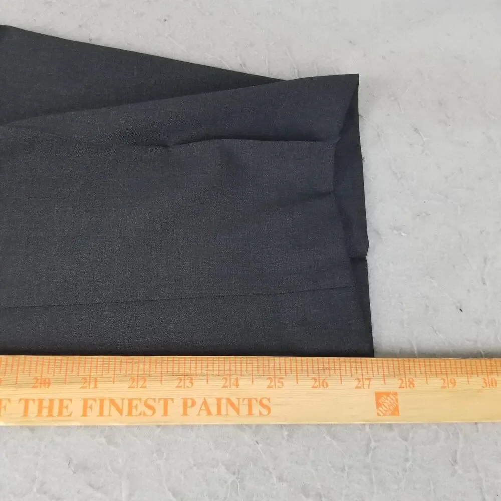 Stafford Suit Mens 44 Regular Jacket 40x27 Pants Gray Wool‎ Blend Classic Fit